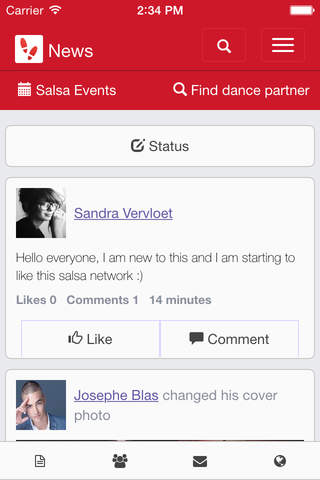 Salsa Contact screenshot 4