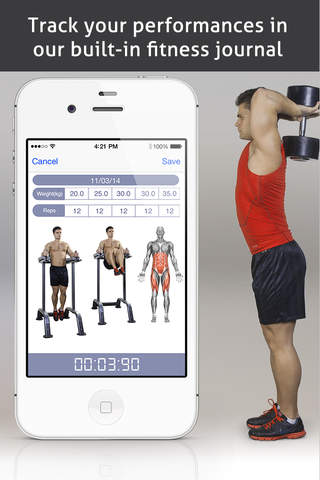 PRO Fitness - Exercises and Workouts! screenshot 3