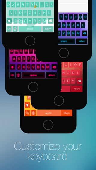 Splash Keyboard Themes for iOS 8 with Themed Keyboards KeyThemes