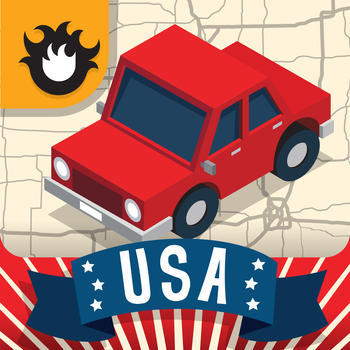 Geography Drive USA LOGO-APP點子