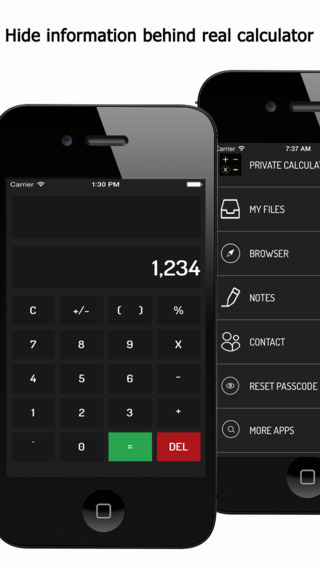 Private Calculator - Hide your photos videos keep secret Notes and hide personal Contacts and privat
