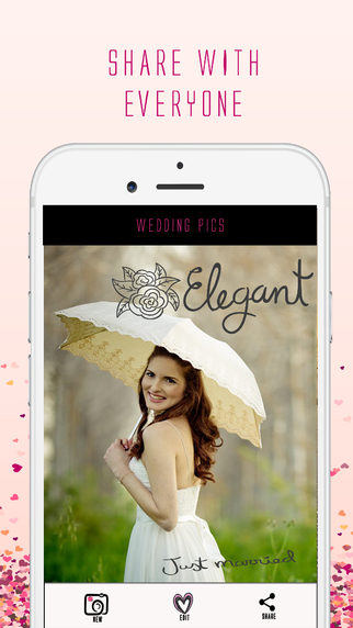 免費下載攝影APP|Wedding Pics - Easy overlays app for your wedding photos - Free app開箱文|APP開箱王