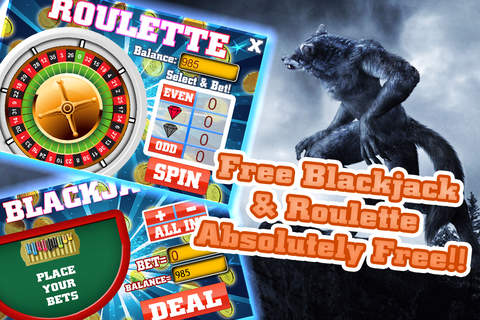 A Slots of Werewolves - The Alpha on Hunt for Big Ace King screenshot 3