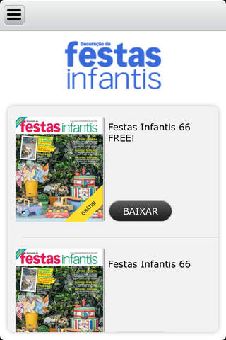 Festas Infantis screenshot 2