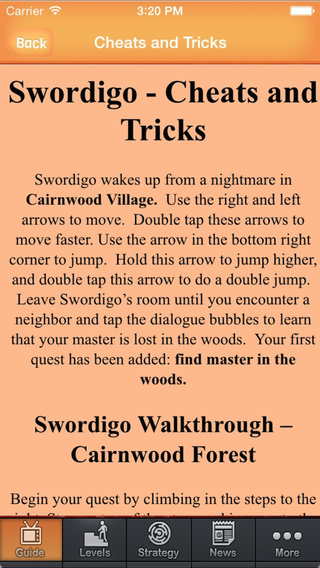 Guide For Swordigo - Video Walkthrough Guide