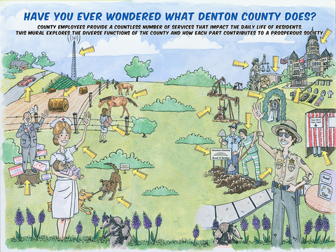 免費下載教育APP|Denton County Courthouse Mural Guide app開箱文|APP開箱王