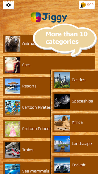 【免費遊戲App】Jiggy Jigsaw Puzzle-APP點子