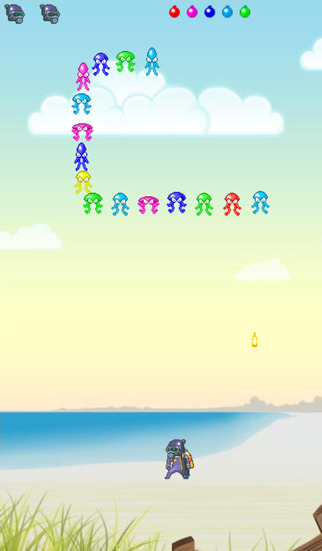 【免費遊戲App】Jelly Invaders from Outer Space-APP點子