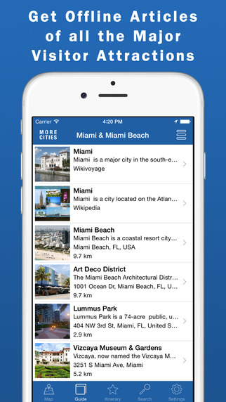 Miami Travel Guide Offline Map