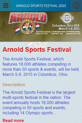 Arnold Sports Festival screenshot 2