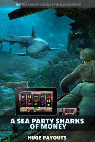 A Sea Party Sharks of Money Slots - FREE Las Vegas Casino Spin for Win screenshot 2