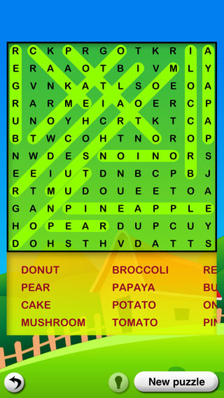 【免費遊戲App】Word Search For Kids-APP點子