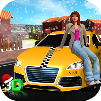 Taxi Driving Duty 3D - Car Drift Driver now Chasing the Traveler Destination in a City Traffic Rush LOGO-APP點子