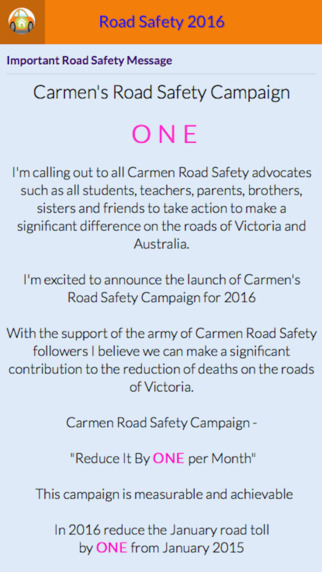 免費下載教育APP|Carmen's Road Safety Messages For Everyone app開箱文|APP開箱王