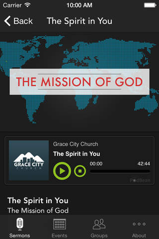 Grace City Church Salt Lake City - Sermons, Community Groups, Events and Giving screenshot 2