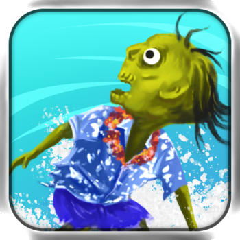 A Surfing Run at Zombie Cove - Free HD Racing Game LOGO-APP點子