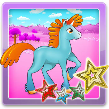 Cute Princess Unicorn Game LOGO-APP點子