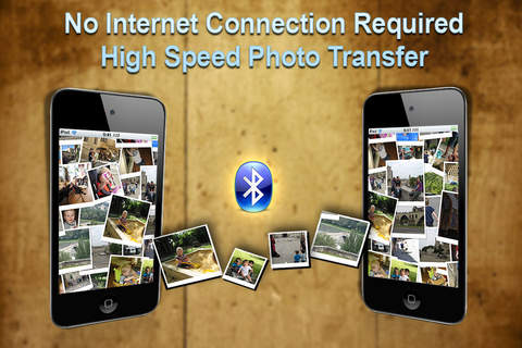 T-Photos -Transfer Unlimited Photos to Multiple iOS Devices by a Single Tap screenshot 3