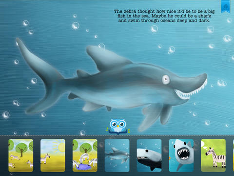 A Zebra Story - Another Great Children's Story Book by Pickatale HD screenshot 3