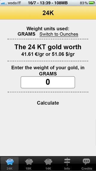 【免費財經App】Gold Price Calculator Live-APP點子