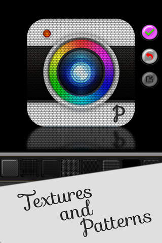 Photopia - Camera and Photo Editing Tools with Lighting, Mask, Texture, Pattern, and Text Effects screenshot 2