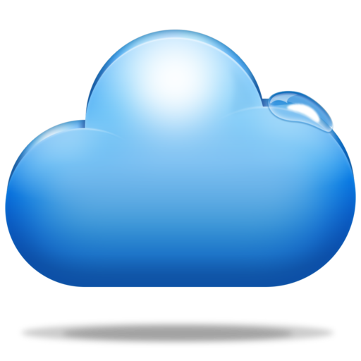 Cloud mobile app icon