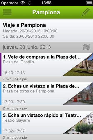 Triporg Pamplona screenshot 4