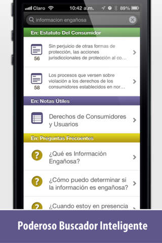 Manual del Consumidor [Colombia] screenshot 4