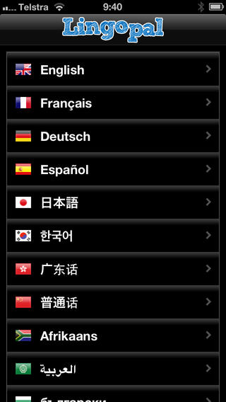 Captura de pantalla del iPhone 5