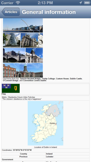 【免費旅遊App】Dublin, Ireland Offline Map - PLACE STARS-APP點子