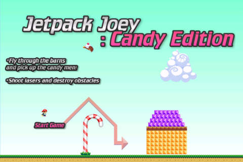 Soaring Joey Jetpack:Candy Edition screenshot 2