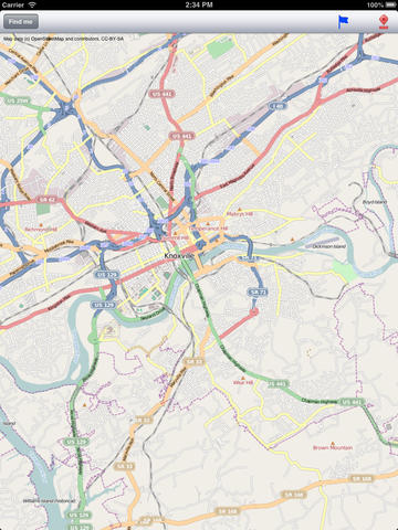 免費下載旅遊APP|Knoxville Street Map app開箱文|APP開箱王