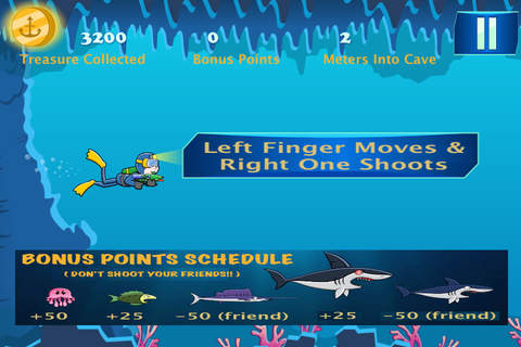 Cave Diver II - Underwater Treasure Hunting screenshot 2
