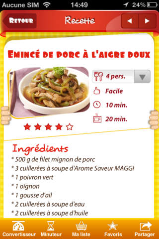 La cuisine MAGGI® screenshot 3