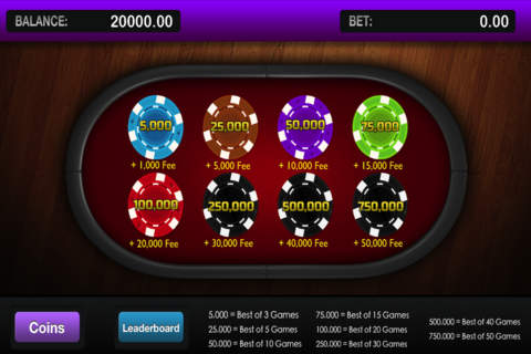 Get Lucky Poker - Free Video Poker Simulation Game screenshot 3