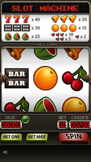 A Simple Slot Gambling Machine - by Best Free Addictive Games