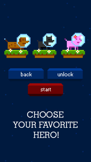 【免費遊戲App】Pixel Animal Jump Free - Cute Pets Hop and Avoid Nasty Enemies-APP點子