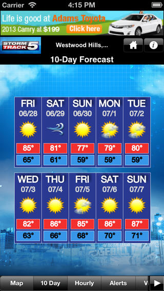 【免費天氣App】KCTV Stormtrack5 Weather-APP點子