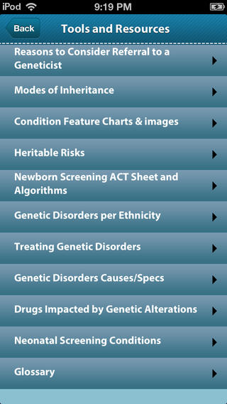 【免費醫療App】PediaGene: AAP Genetic Screening Toolkit-APP點子