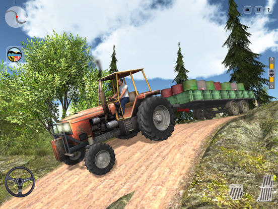 Игра Offroad Farming Tractor Cargo