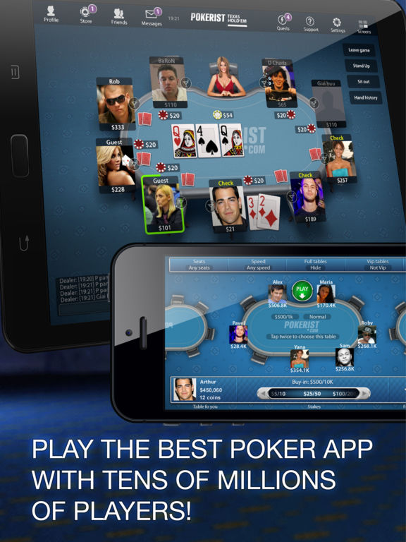 pokerist apps