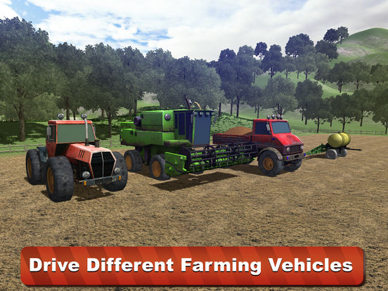 Скачать игру Farm Transport Simulator 3D - Drive vehicles, harvest hay!