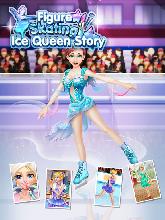 Ice Princess Figure Skating - Dress up, Makeu up, Spa & Free Girls Games на iPad
