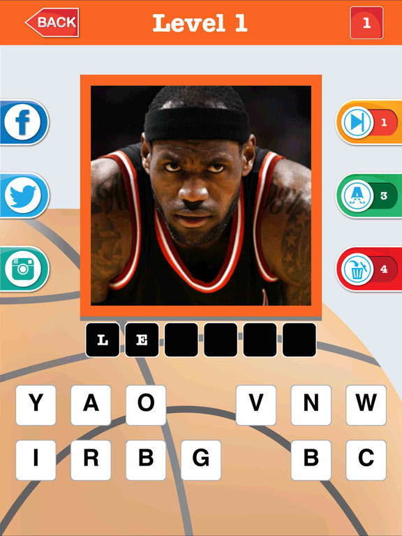 Guess The Basketball Player NBA all Star Sports Trivia & Questions