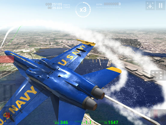 Blue Angels: Aerobatic Flight Simulator для iPad