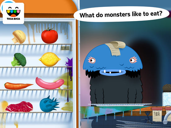 toca kitchen monster