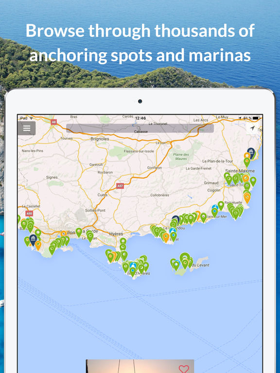 Navily Your mobile cruising guide screenshot