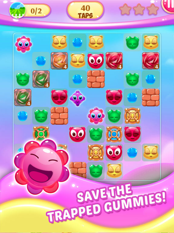 Gummy Pop - Chain Reaction Game для iPad