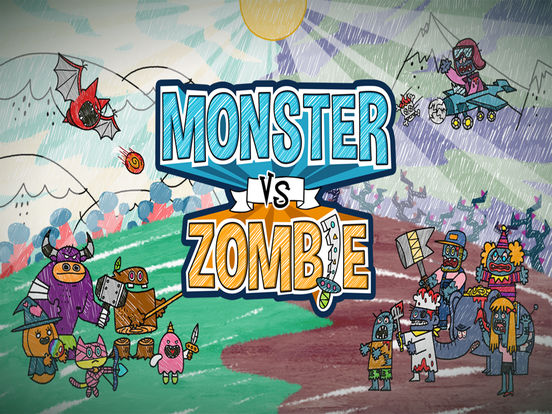 Игра Monster VS Zombie