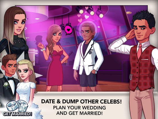 Screenshots of Kim Kardashian: Hollywood for iPad